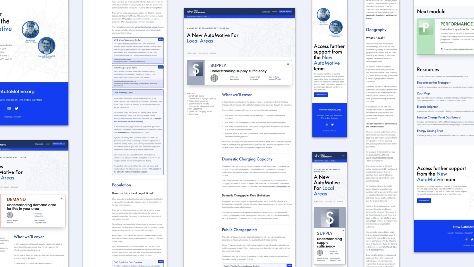 New Automotive Local Page Layouts