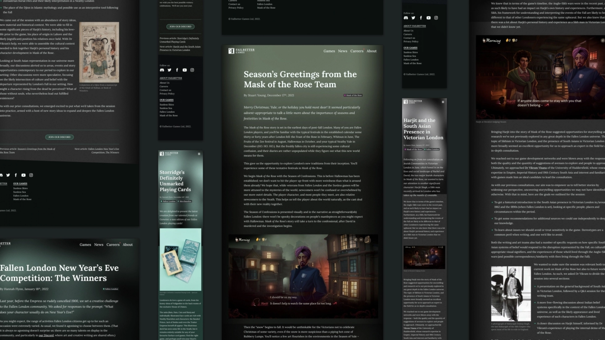 Failbetter Blog Articles
