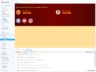 The footer component rendered in Storybook, with accessibility test results presented inline.