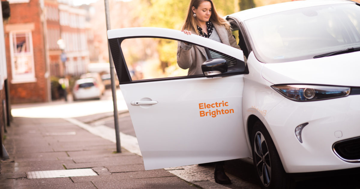 An electric car club for Brighton & Hove Electric Brighton