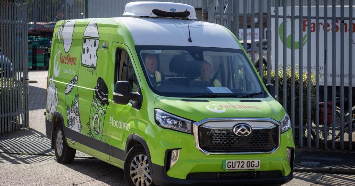 Electric Brighton Newsletter Summer 2023 Electric Brighton   FareShare MAXUS ED9 Compound Large 