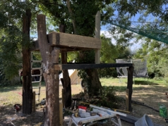 Basic frame in place