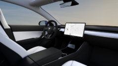 Tesla Model 3 White Interior