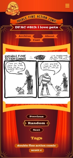 Double Fine - Comic (mobile)